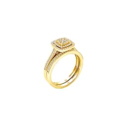 Gold Moissanite Rings