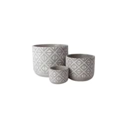 Assortment Concrete Planter