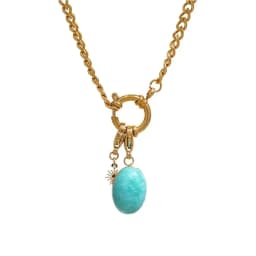 Blue Gemstone Necklace thumbnail