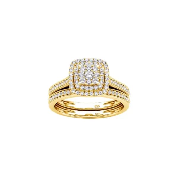 Gold Moissanite Rings